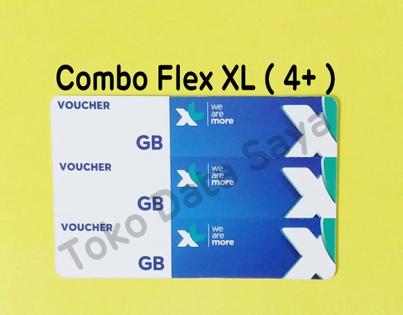 Voucher Kuota Data XL Combo Flex XL (4+)