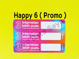 Voucher Kuota Data 3 / Three / Tri Happy 6GB, 5Hari Jatim-Jateng NEW total (8GB)